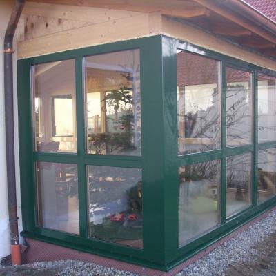 Wintergartenverglasungkolzalugruen 1