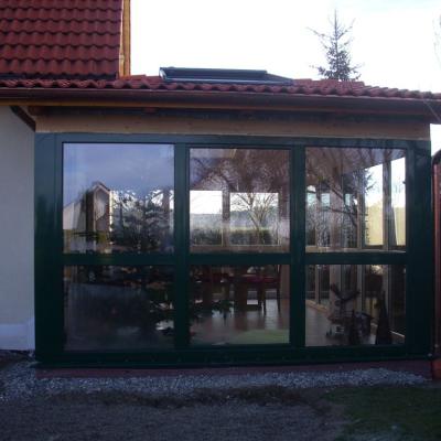 Wintergartenverglasungkolzalugruen 2