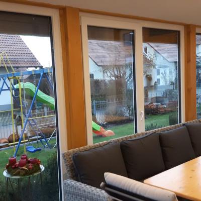Wintergartenverglasungundjalousien 1