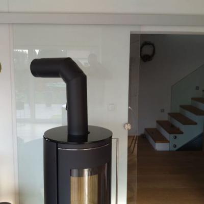 Ganzglasschiebetuereklarglas