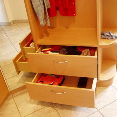 Einbaugarderobebuchenatur 5