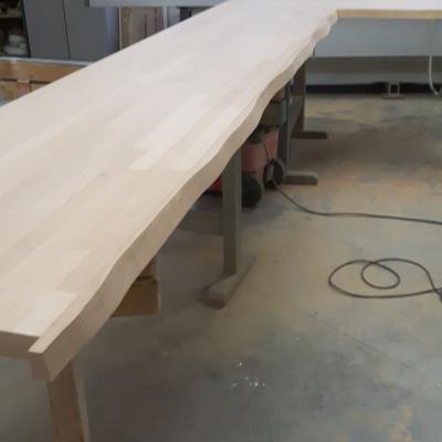 Kuechenarbeitsplattebuchebaumkante 2