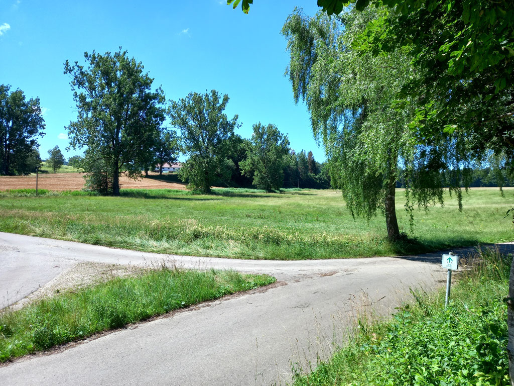 Ort des Rückhaltebeckens